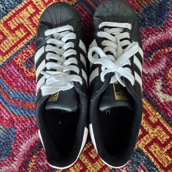 Adidas Black and White All-Star Sneakers - Picture 6 of 6